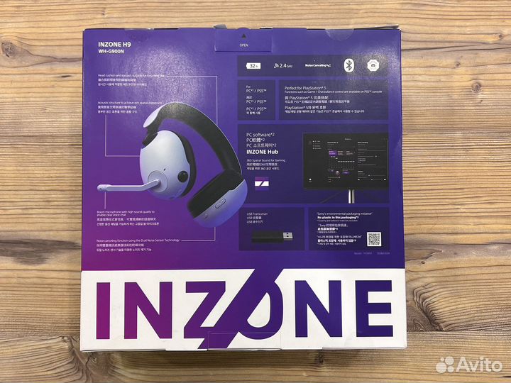 Наушники sony inzone H9 новые