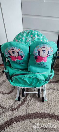 Детские санки с колесами