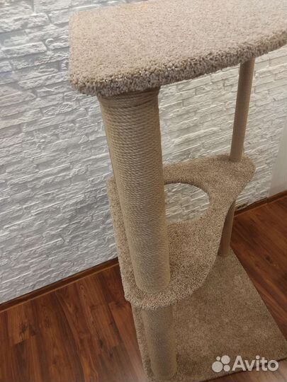 Большая самодельная когтеточка