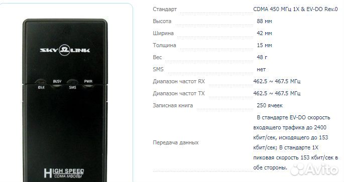 Модем anydata ADU-300A