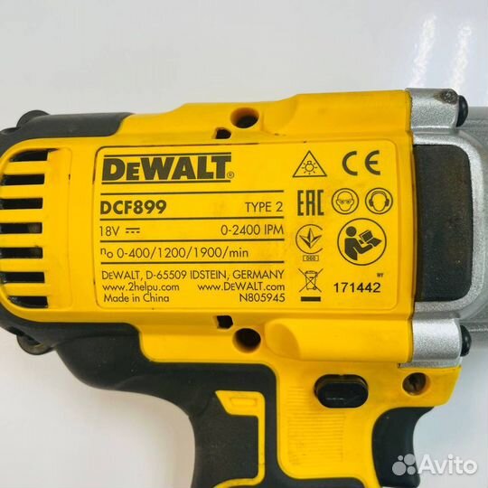 Гайковерт Dewalt dcf899