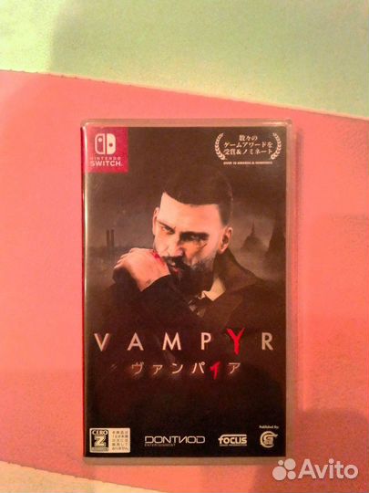Vampyr nintendo switch