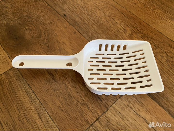 Наполнитель для кошачьего туалета, совок