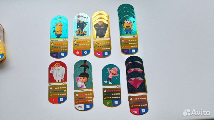 Коллекционные карточки Гадкий Я 3 от магнит