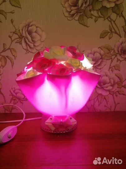 Ночник гортензия