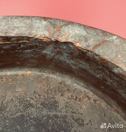 Дореволюционный медный таз