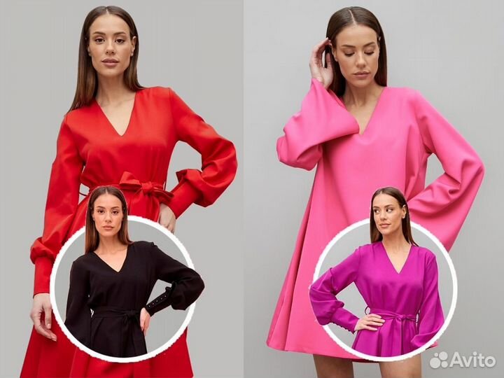 Короткие платья оптом