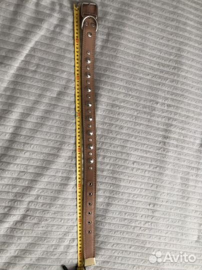 Продам кожаный ошейник на крупную собаку