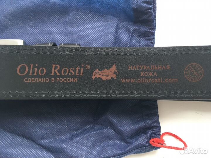 Мужской кожаный ремень Olio Rosti (натур. кожа)