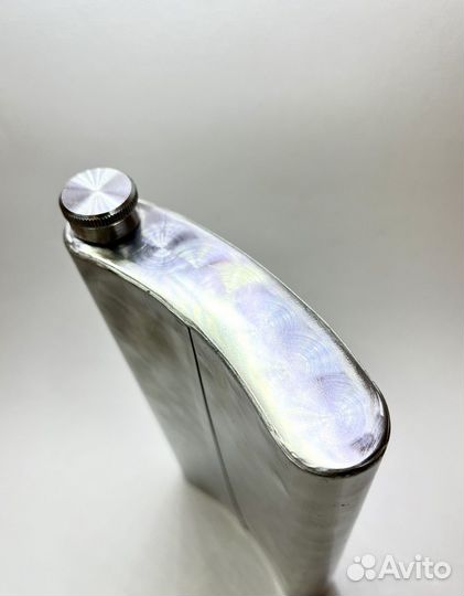 Фляжка охотник СССР пищевая нержавейка 750мл Фляга