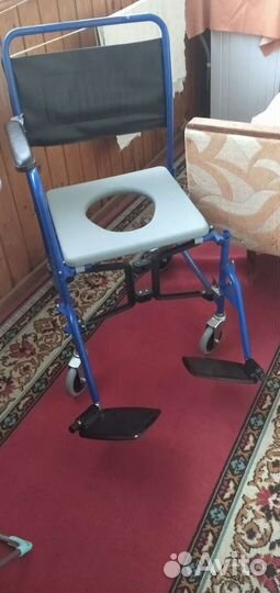 Санитарный стул туалет кресло коляска