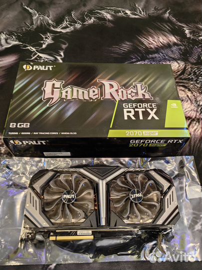 Видеокарта RTX 2070 Super Palit GameRock