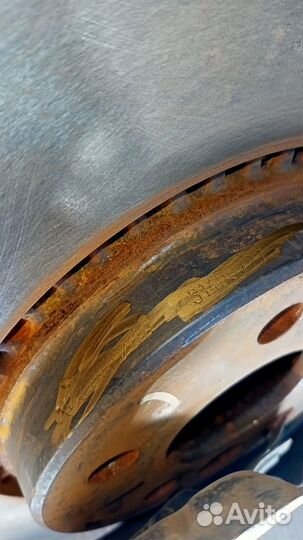 Диски тормозные колодки 315мм Freelander 2 Mondeo