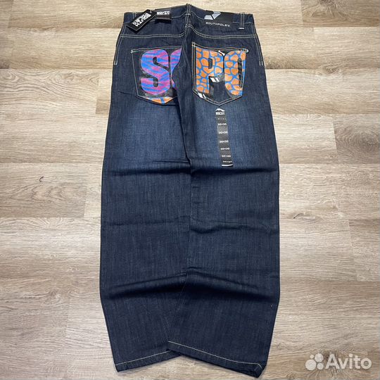 Широкие Джинсы Southpole Оригинал sk8 rap ecko