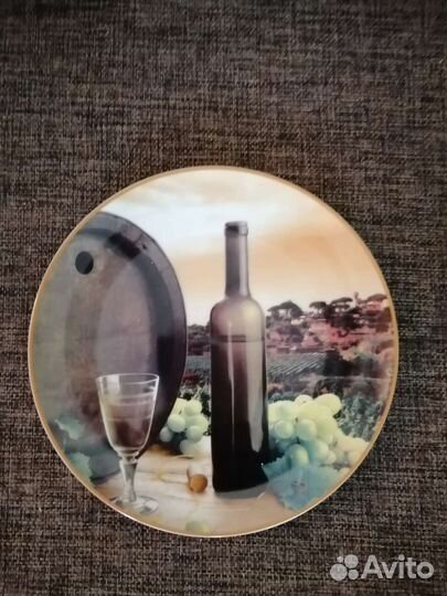 Тарелка декоративная настенная