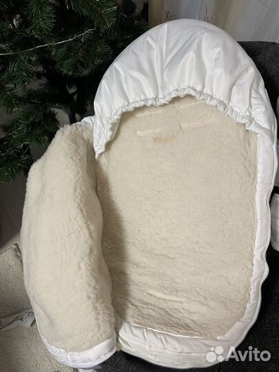 Зимний конверт в коляску