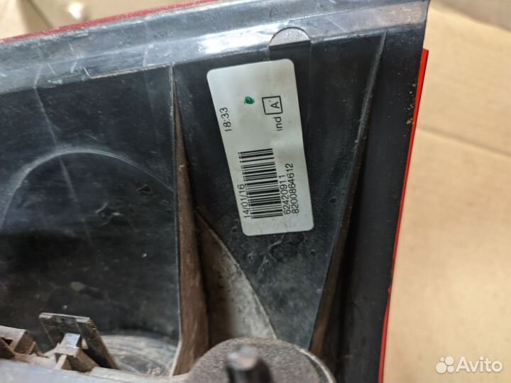 Фонарь левый LADA Largus