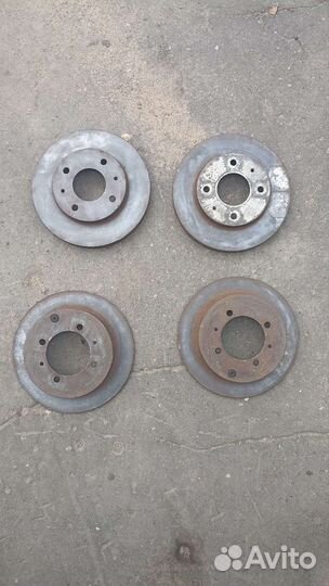 Передние и задние тормоза mitsubishi galant