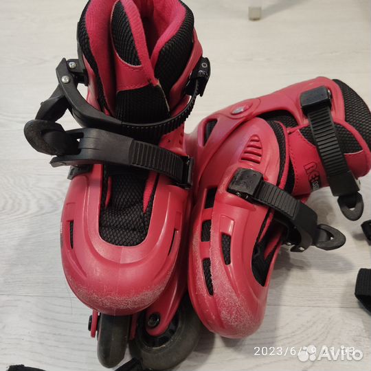 Детские ролики и защита