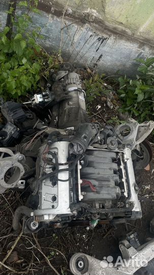 Даигатель и коробка audi a8