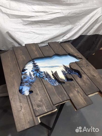 Медведь большой 60х60