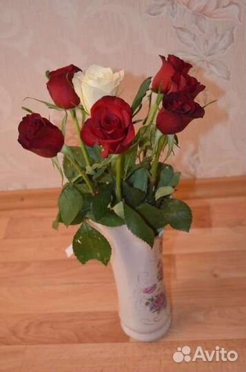 Цветы розы букет