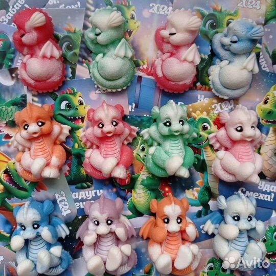 Мыло ручной работы дракончик