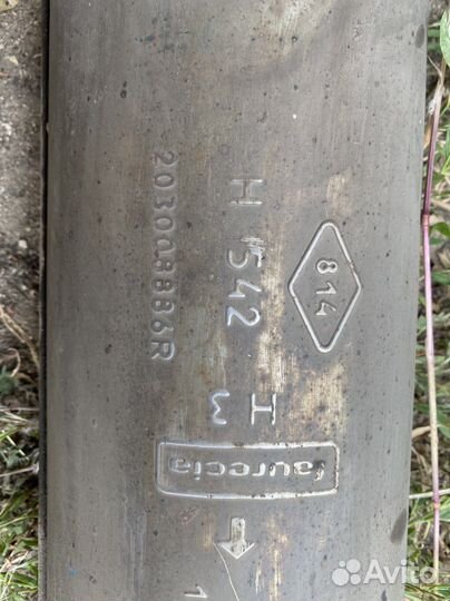 Глушитель средняя часть ниссан альмера g15