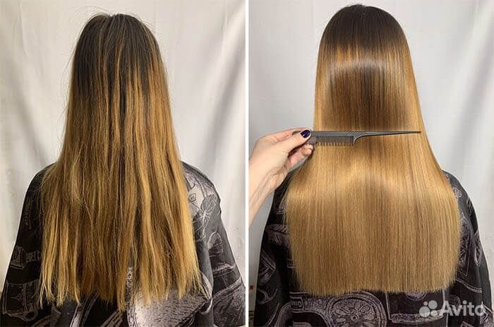 Ботокс Кератин Нано прикорневой объем полировка