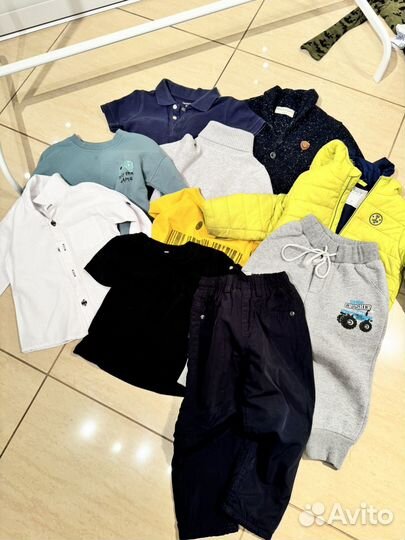 Вещи пакетом на мальчика 92 98