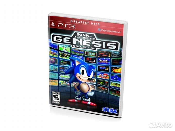Sonic Ultimate Genesis Collection Greatest Hit PS3