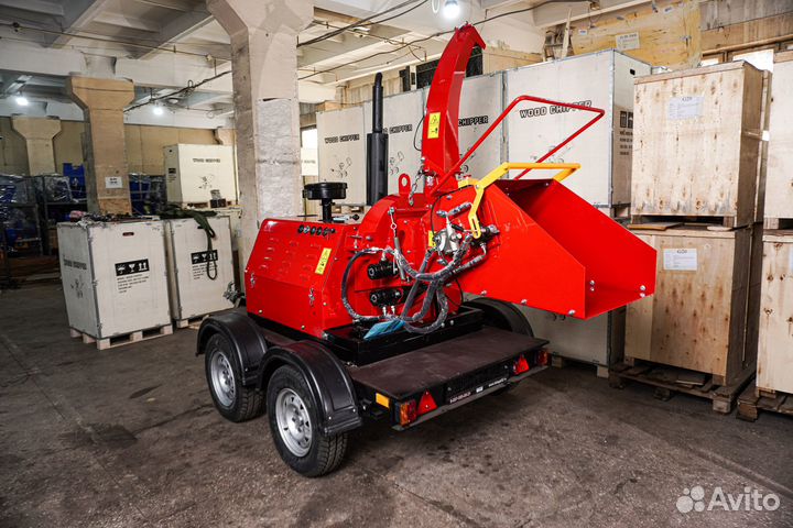 Дробилка - щепорез, измельчитель веток