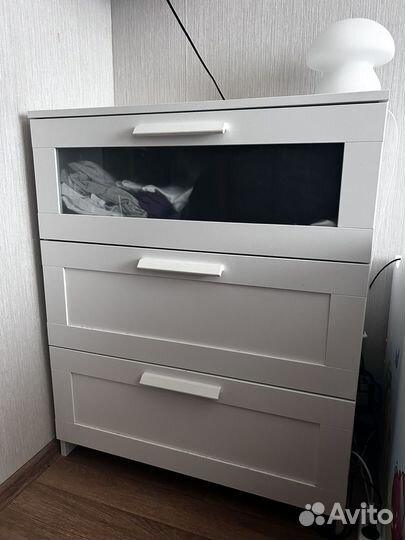 Комод IKEA белый бу