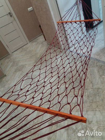 Гамак садовый плетеный 185 см*80 см