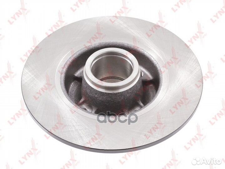 Диск тормозной задний (240x8) renault Clio III