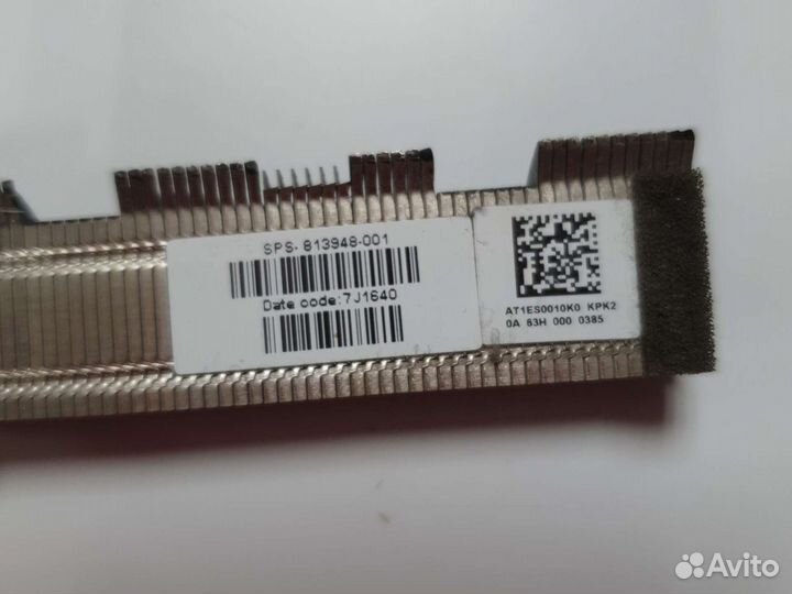 Система охлаждения HP 15-ba