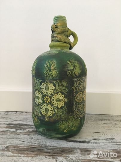 Бутылка handmade