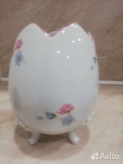 Ваза Limoges, P.Deshoulières и миниатюры