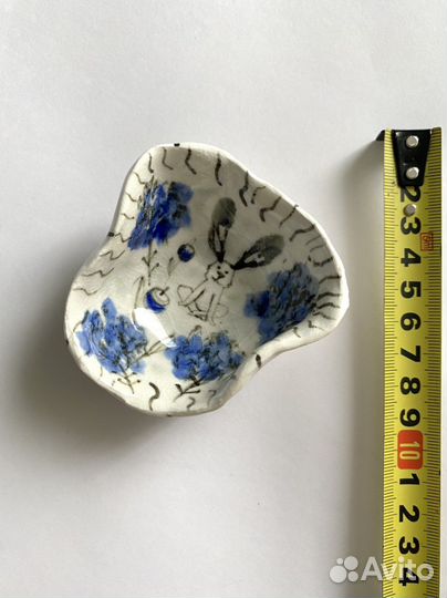 Керамическая пиала для чая ручной работы