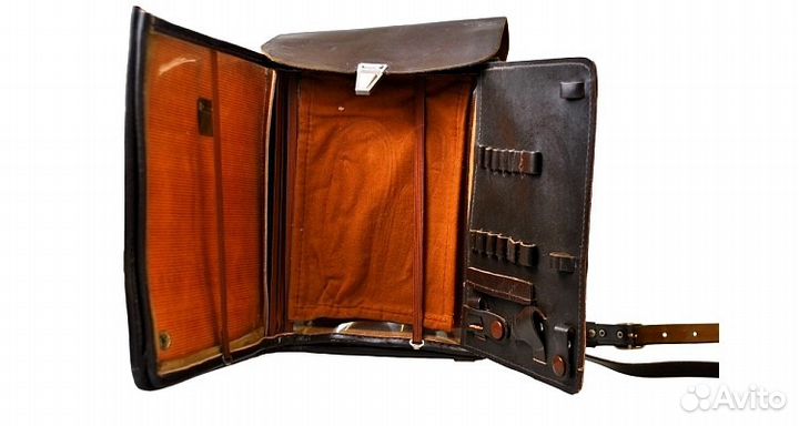 Сумка-планшет кожаная