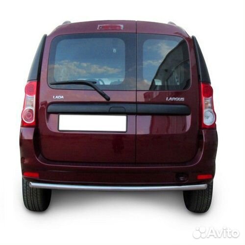 Защита заднего бампера LADA largus