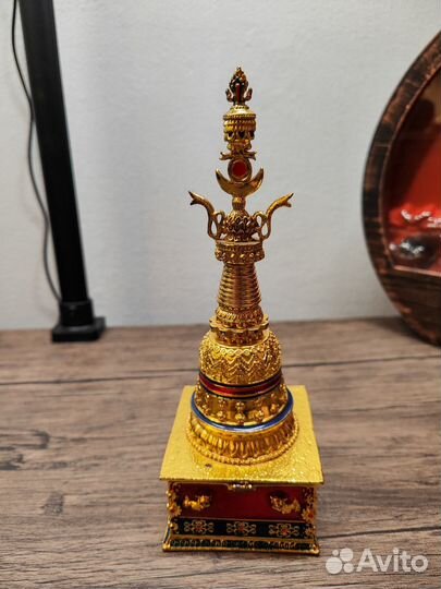 Шкатулка буддийская Непал ступа буддийская