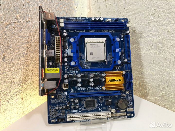 Материнская плата Asrock N68-VS3 UCC AM3
