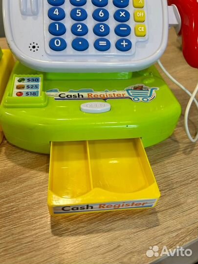 Детская касса игрушечная