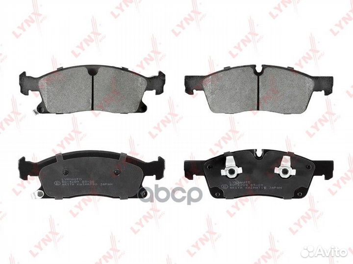 Колодки тормозные дисковые перед BD4209 LYN