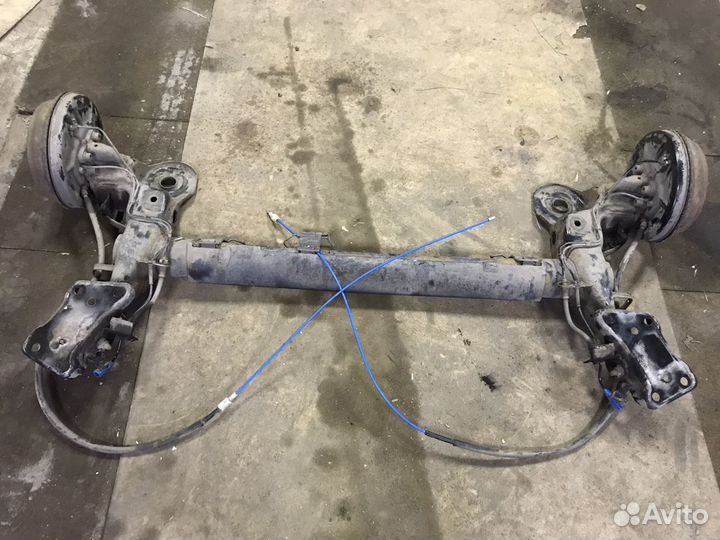 Задняя балка peugeot 207 пежо