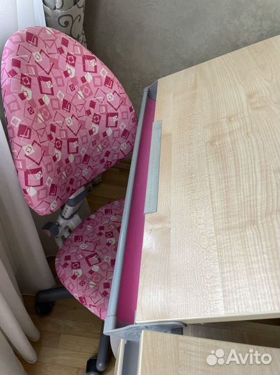 Растущая парта и стул дэми