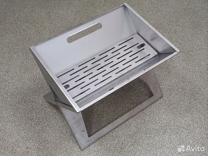 Мангал-книжка из нержавейки 1.2мм