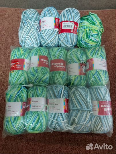 Пряжа нитки для вязания