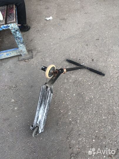 Трюковой самокат oxelo mf 3 6